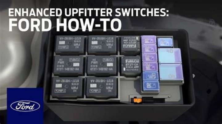 Are Ford Upfitter switches relayed?
