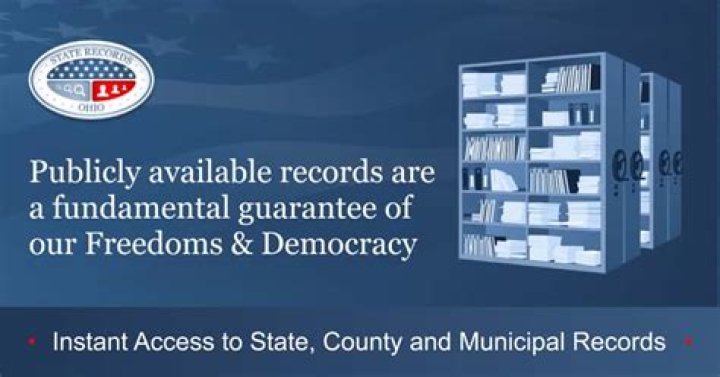 Are Ohio court records public?