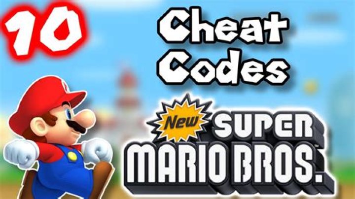 Are there cheat codes for Super Mario Brothers?