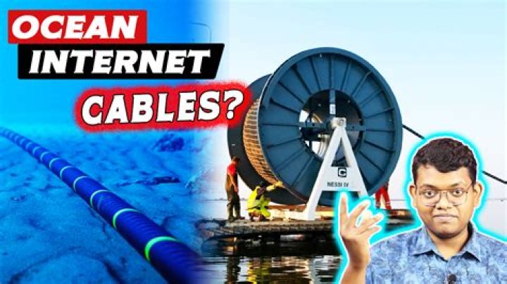 Are there really internet cables under the ocean?
