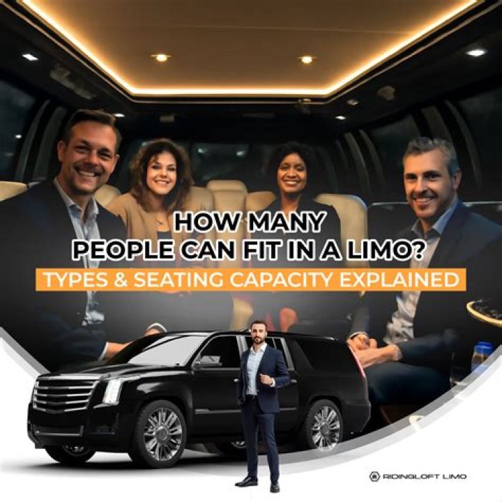 Can 14 people fit in a limo?