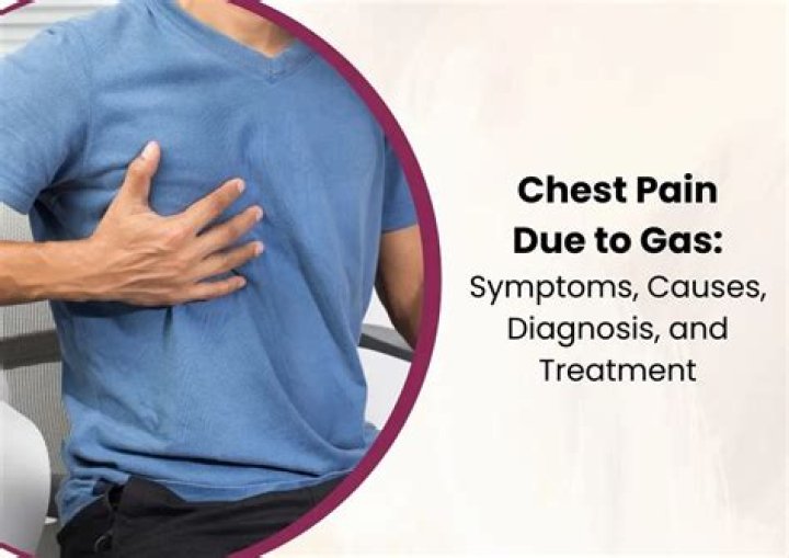 Can gas cause chest pains moving?