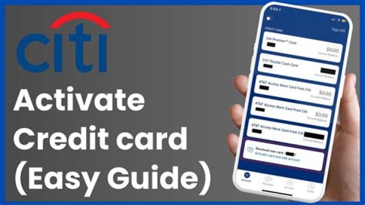 Can I activate my Citi card online?