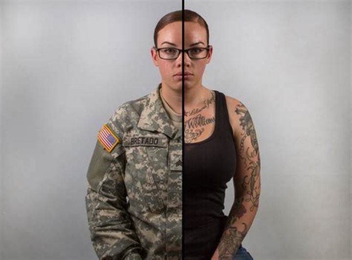 Can I have a back tattoo with the army?