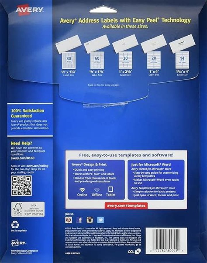 Can I make address labels on my Mac?