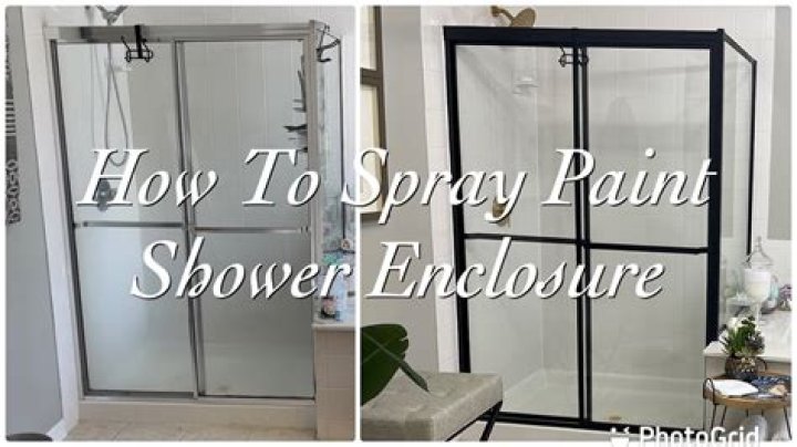 Can I paint aluminum shower frame?