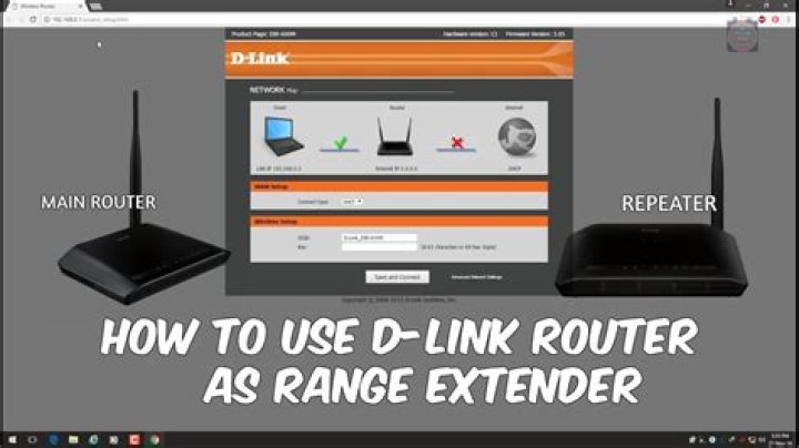 Can I use my D-Link router as a Repeater?