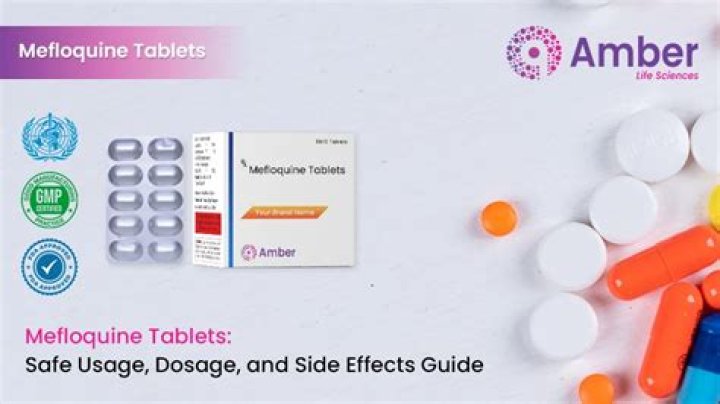Can kids take mefloquine?