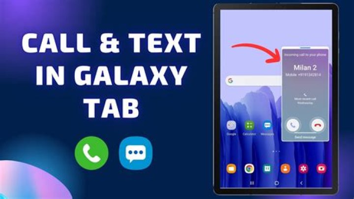 Can Samsung Tab 2 make calls?