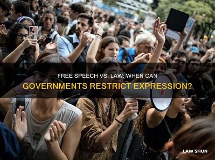 Can the government restrict hate speech?