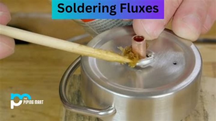 Can Vaseline be used as soldering flux?