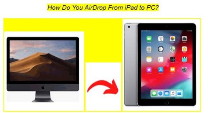 Can you AirDrop from iPad to Mac?