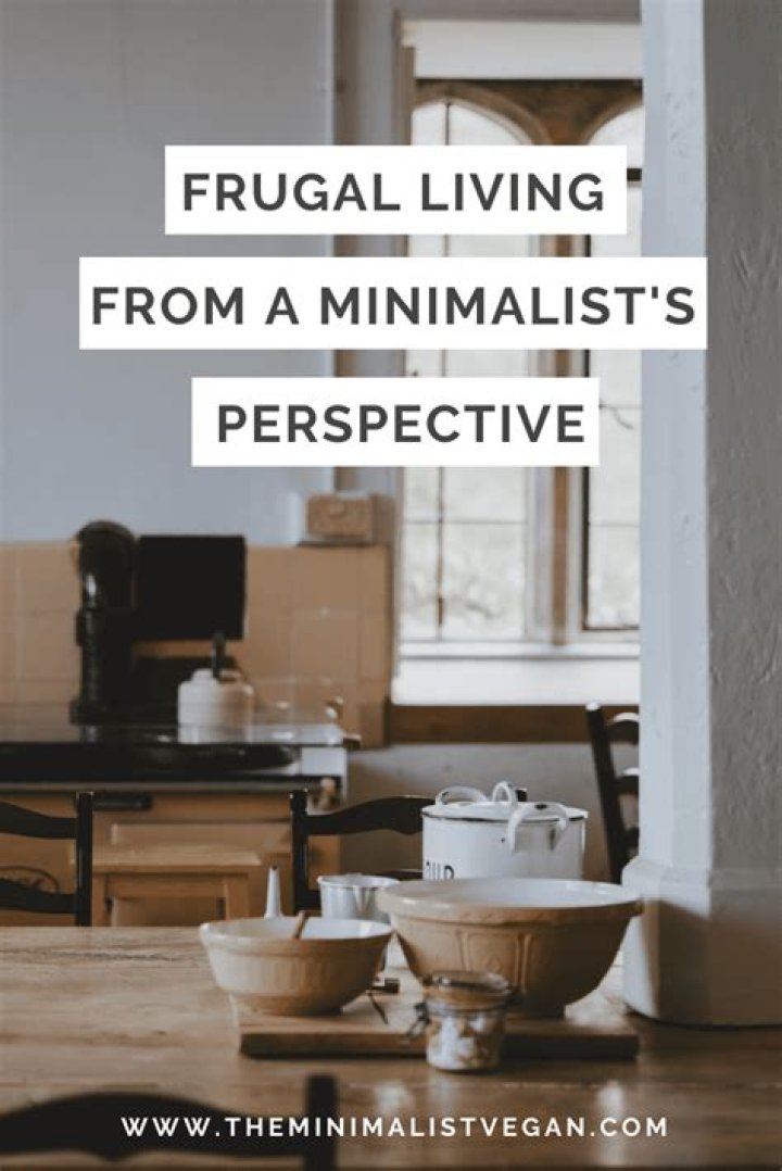 Can you be frugal and a minimalist?
