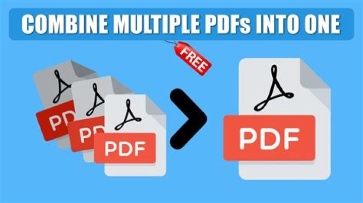 Can you combine single PDF files into one?