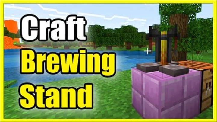 Can you craft a brewing stand?