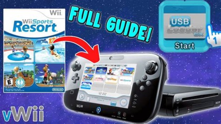 Can you install Wii U games on USB?