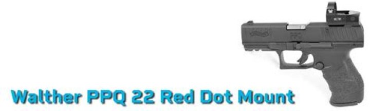 Can you mount a red dot on a Walther P22?