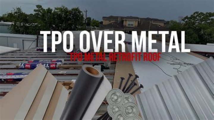Can you put a metal roof over TPO?
