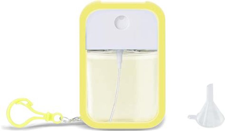 Can you put hand sanitizer in a silicone bottle?