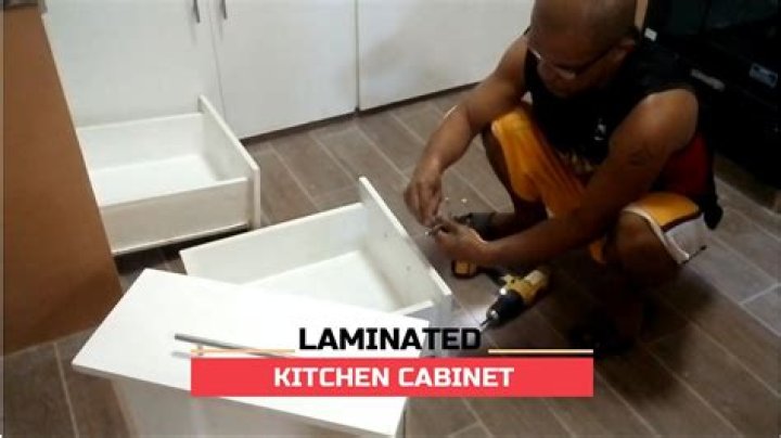 Can you repair laminate kitchen cabinets?