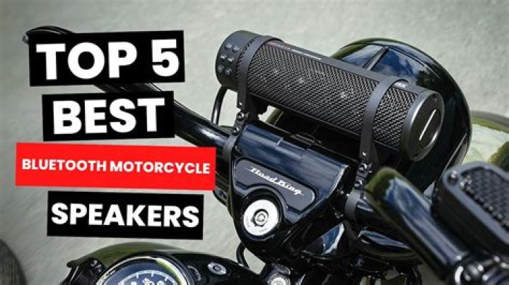 Can you use a Bluetooth speaker on a motorcycle?