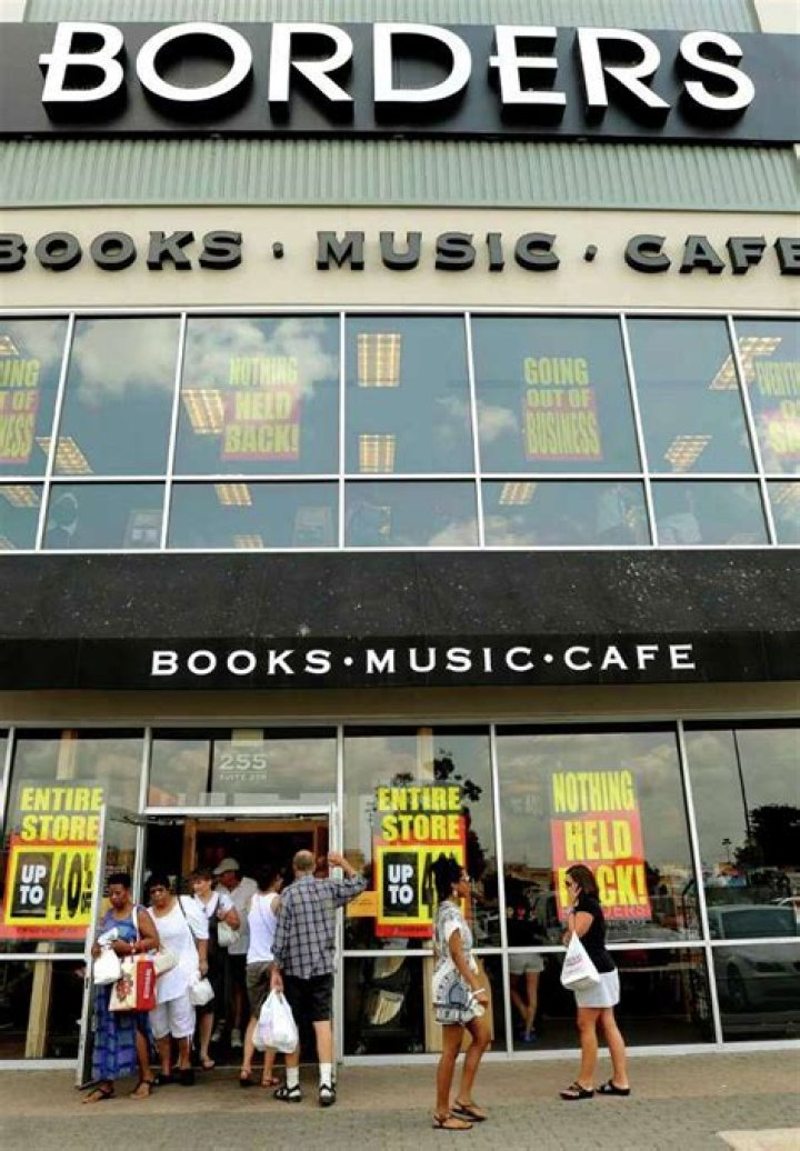 Did Borders bookstore go out of business?