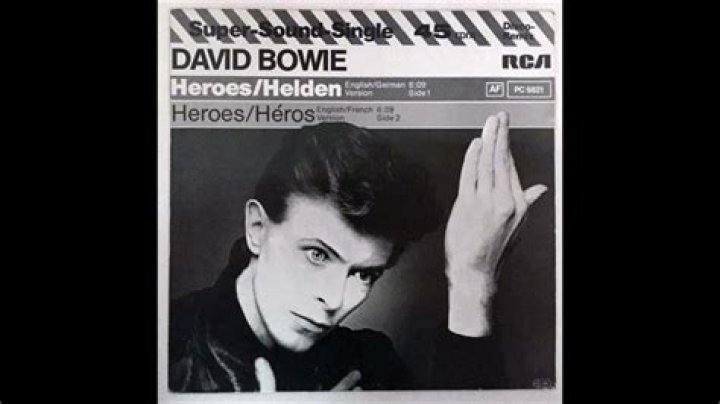 Did David Bowie song Heroes in German?