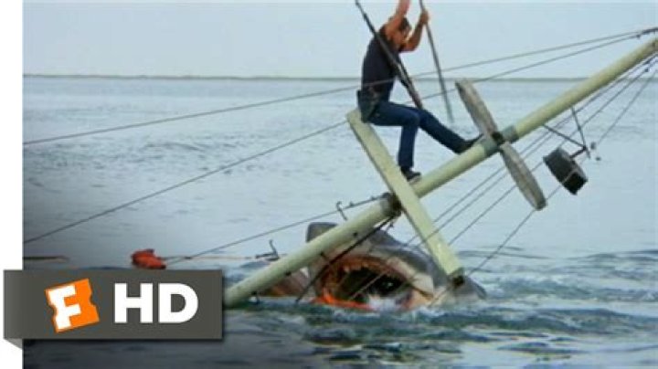 Did the boat in Jaws sink?