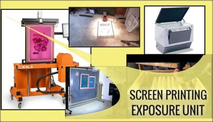 Do you need exposure units for screen printing?