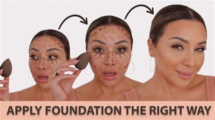 Do you put foundation on before contour?
