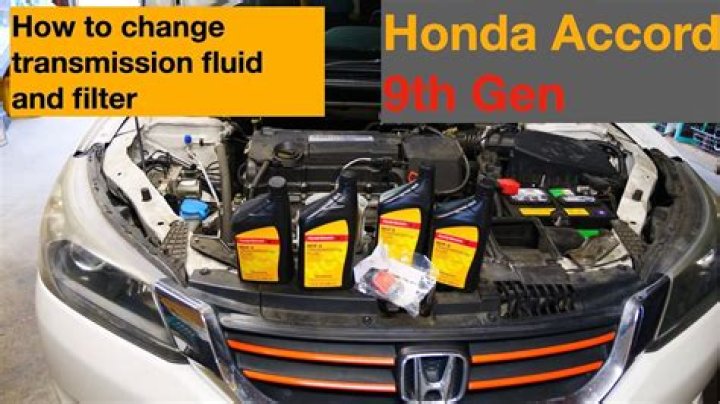 Does a Honda Accord have a transmission filter?