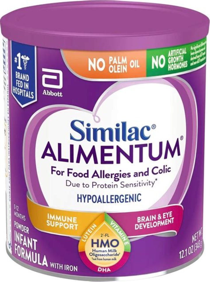 Does Alimentum formula help with reflux?