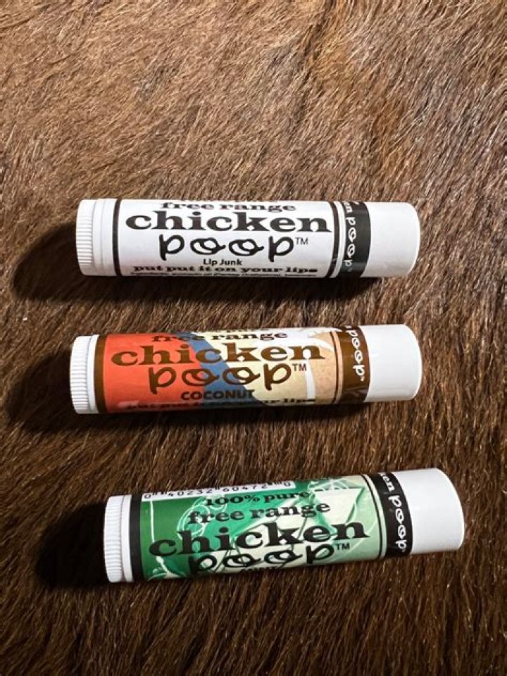Does chicken poop Chapstick have chicken poop in it?