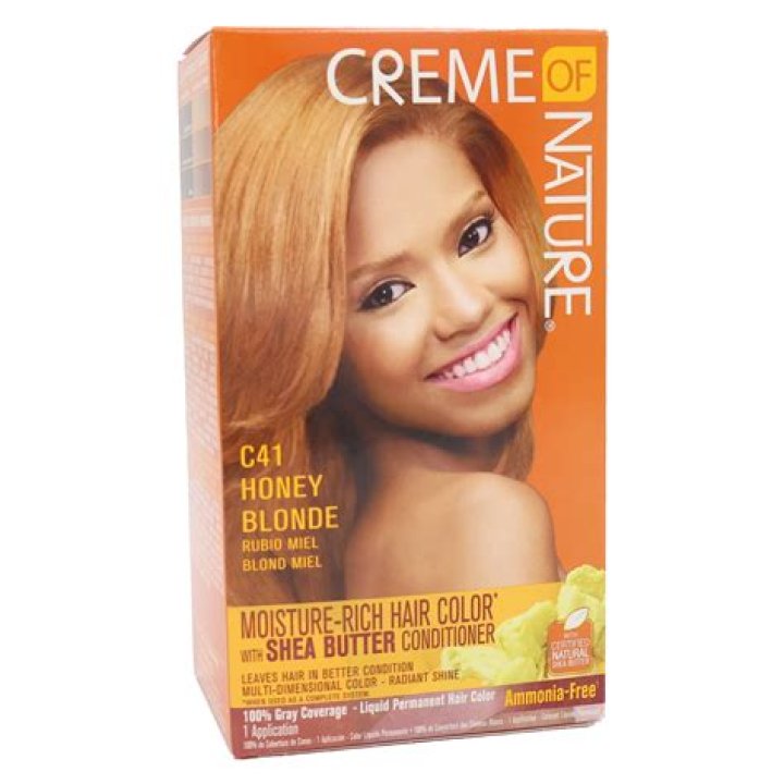 Does Creme of Nature honey blonde have bleach in it?
