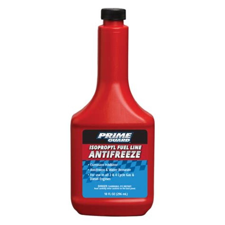 Does fuel line antifreeze work?