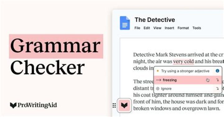 Does Google have a free grammar checker?