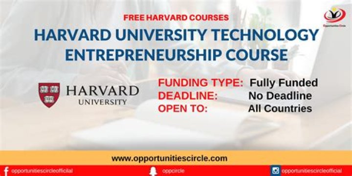 Does Harvard have a entrepreneurship program?
