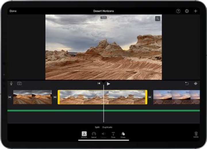 Does iMovie work on iPad pro?