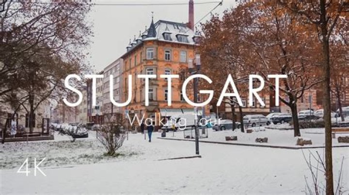 Does it snow in Stuttgart Germany?