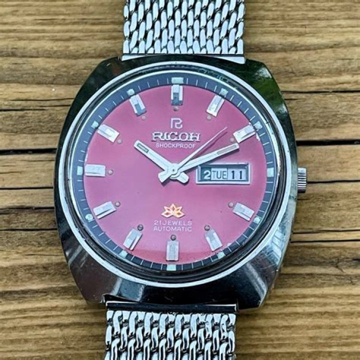 Does Ricoh make watches?
