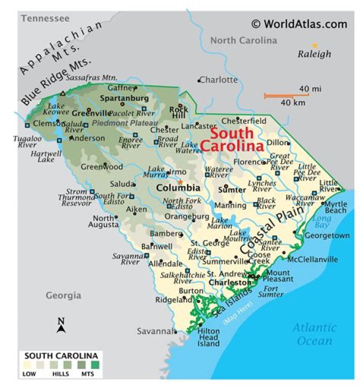 Does South Carolina have the worst roads?
