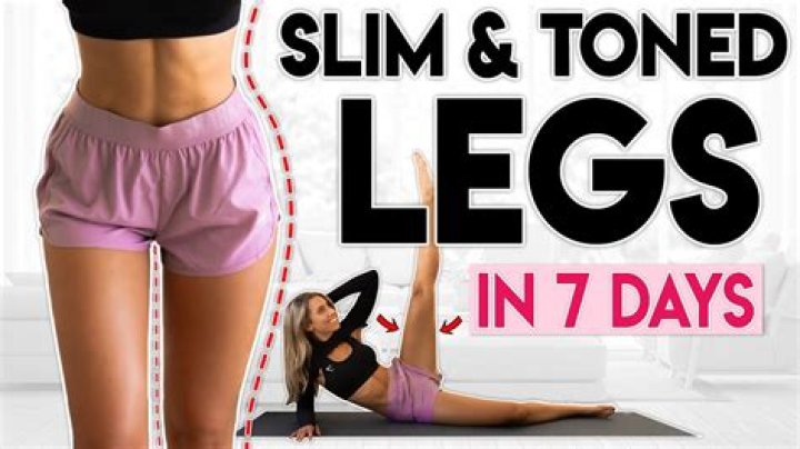Does toning make your legs slimmer?