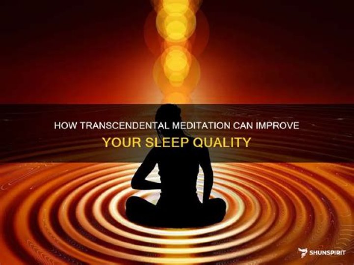 Does transcendental meditation improve sleep?