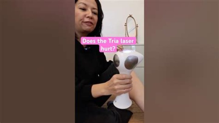 Does TRIA Laser hurt?