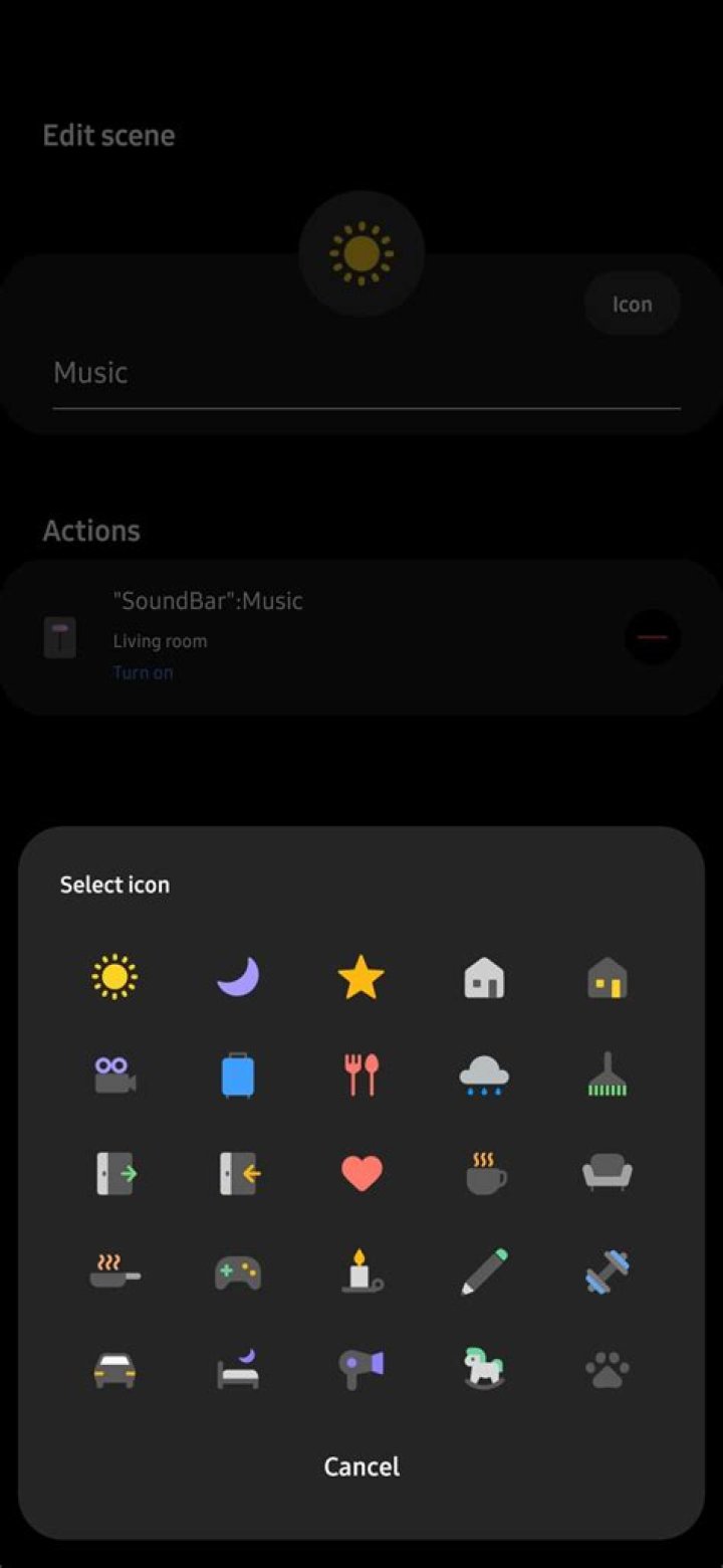 How can I add more icons to my android?