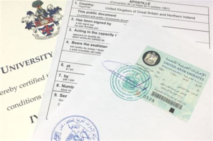 How can I attest ACCA certificate in UAE?