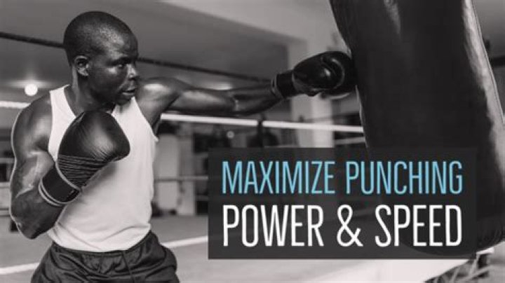 How can I increase my punching power and speed?