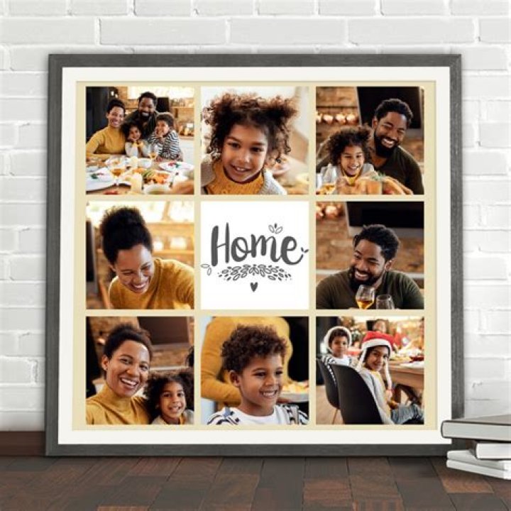How can I make a photo collage at home?