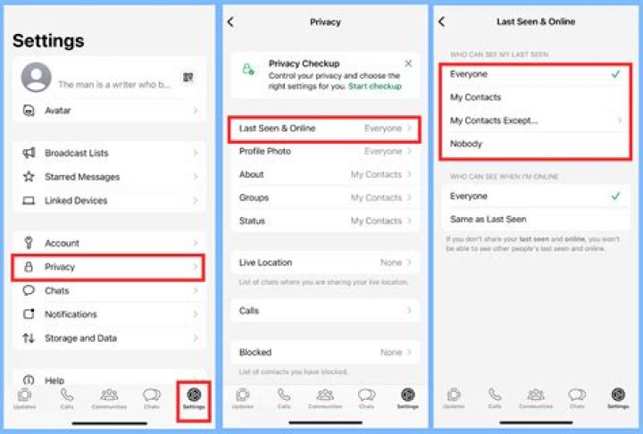 How can I see last seen on WhatsApp iPhone?