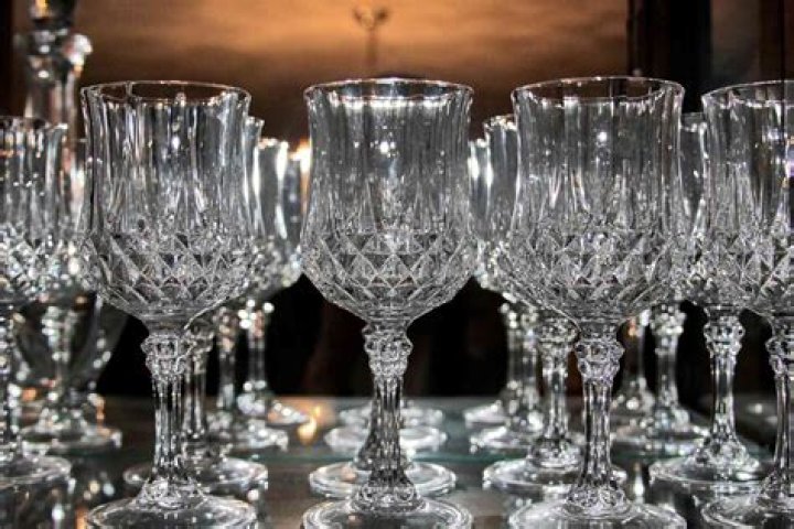 How can I tell if my crystal stemware is real?